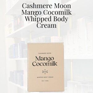 NWT Cashmere Moon Mango Cocomilk Whipped Body Cream